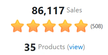 WarriorPlus vendor sales and rating proof.